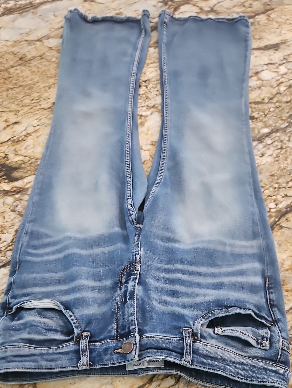 BKE Light Blue Flared Jeans
